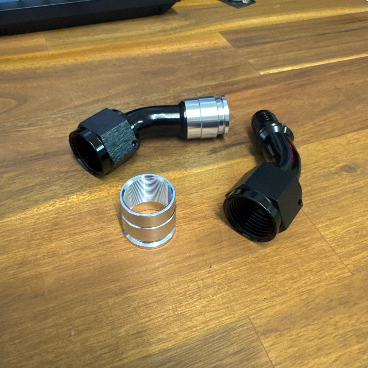 AN10 45degree Crimping PTFE hose fitting