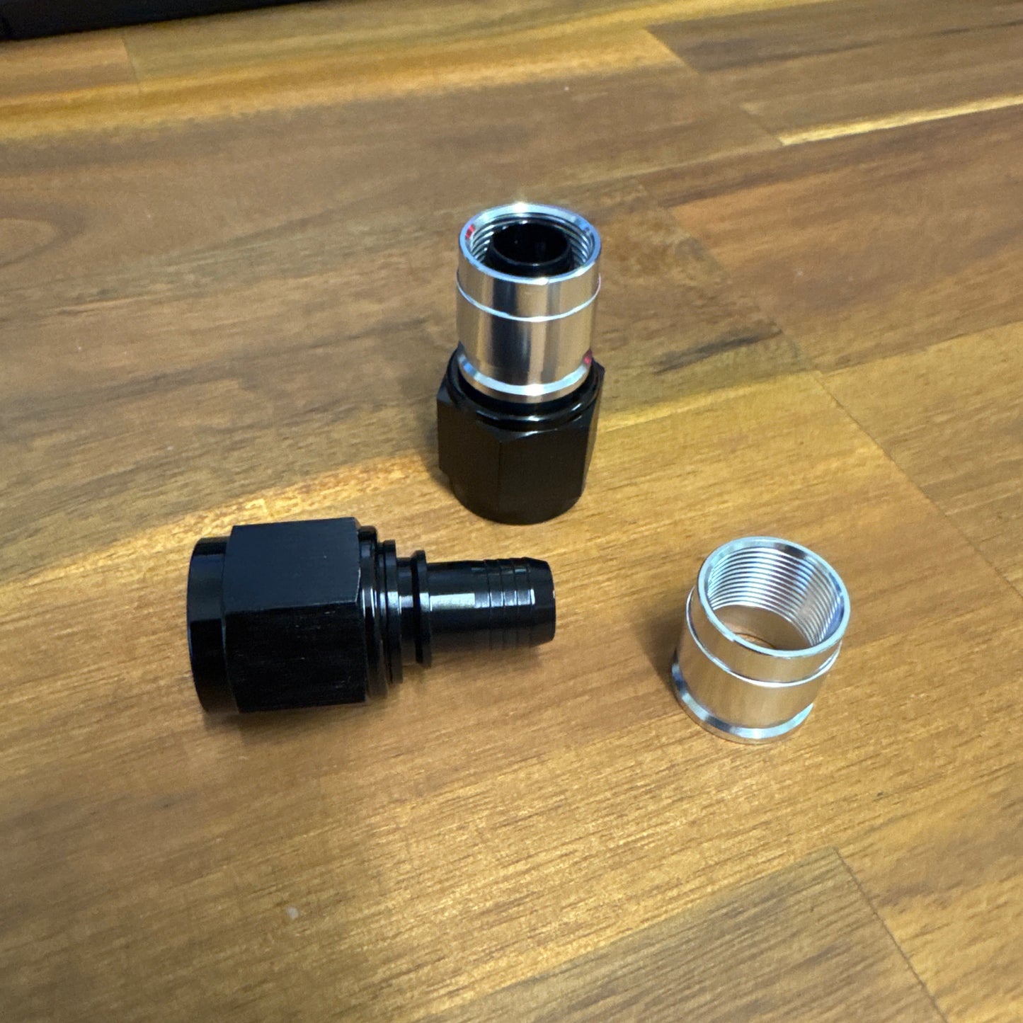 AN8 Straight Crimping PTFE hose fitting