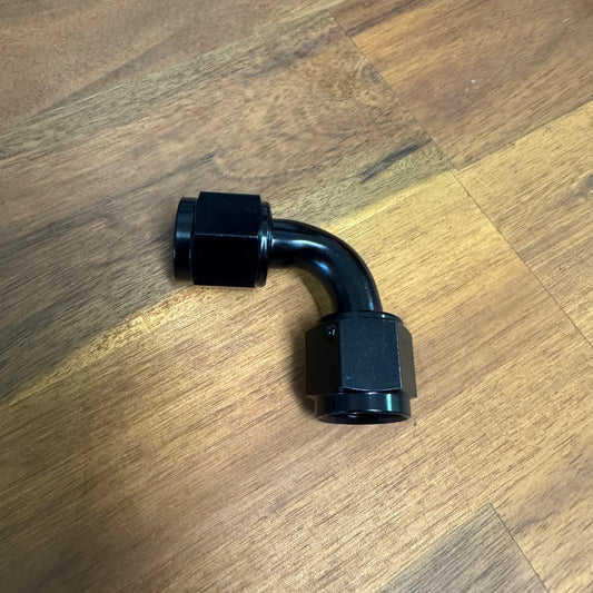 AN8 FEMALE FLARE SWIVEL -90°