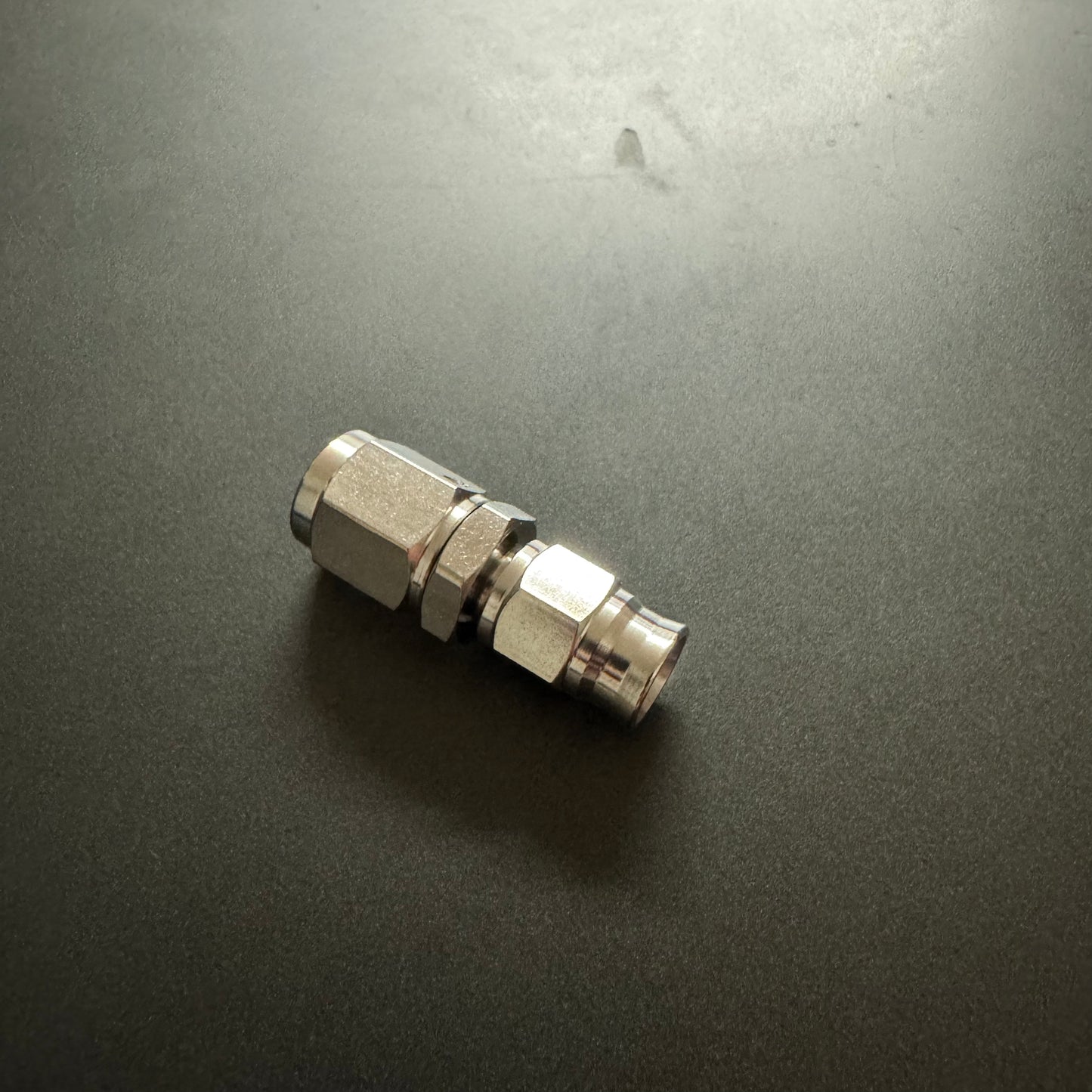 AN3 stainless hose end straight