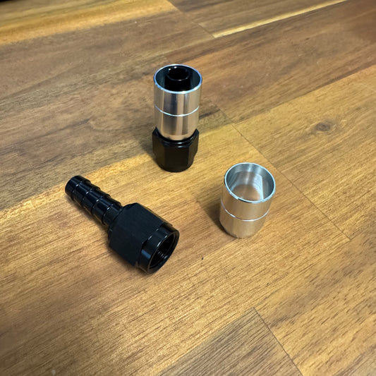 AN6 Crimping rubber hose fitting