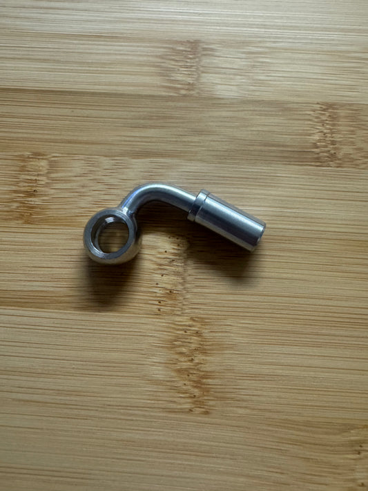 10mm banjo offset 90deg an3 crimp