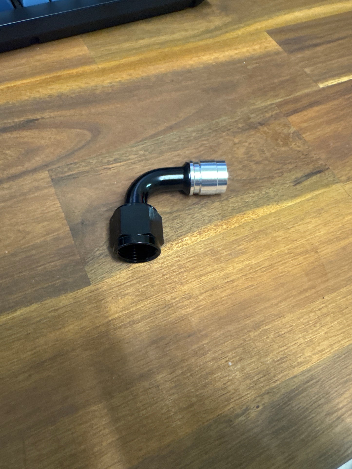 AN8 90degree Crimping PTFE hose fitting