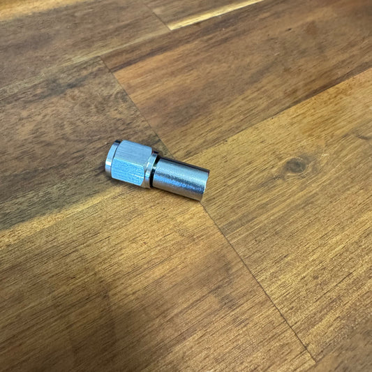 AN4 Straight Crimp fitting