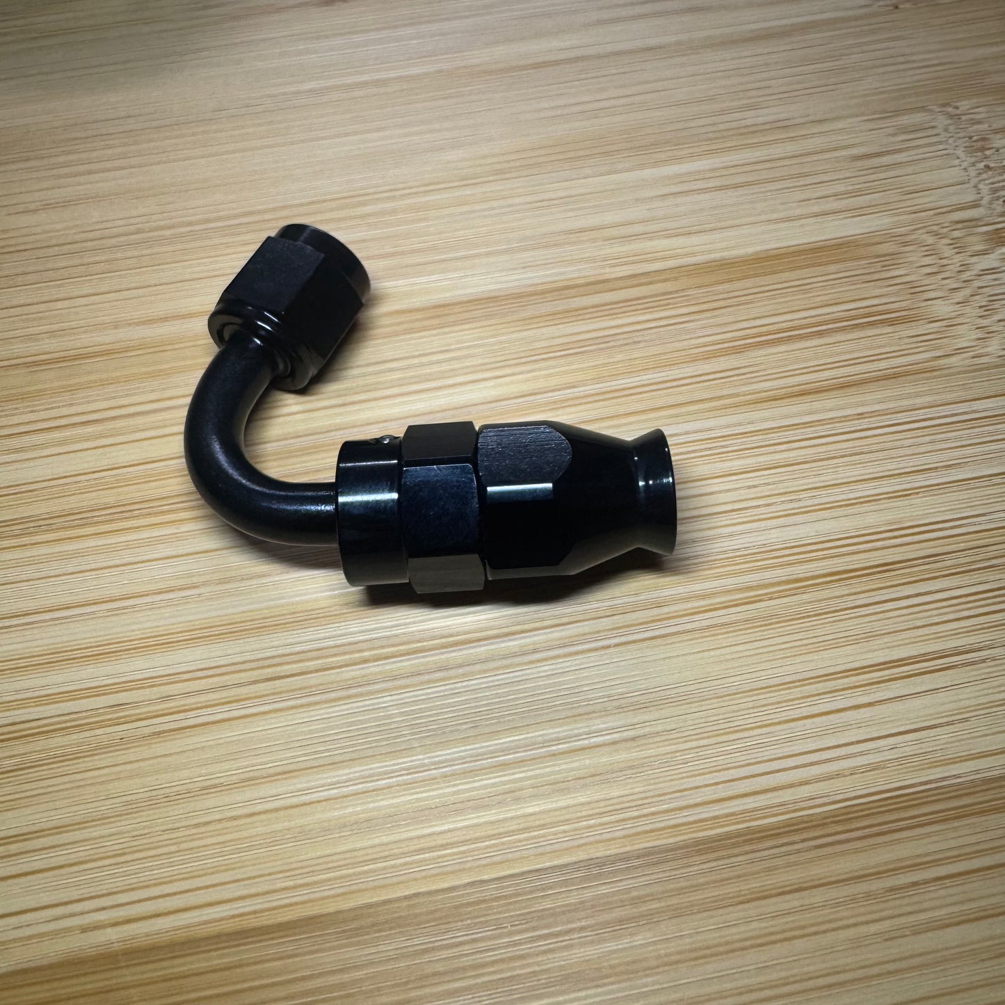 AN4 PTFE HOSE END-120°