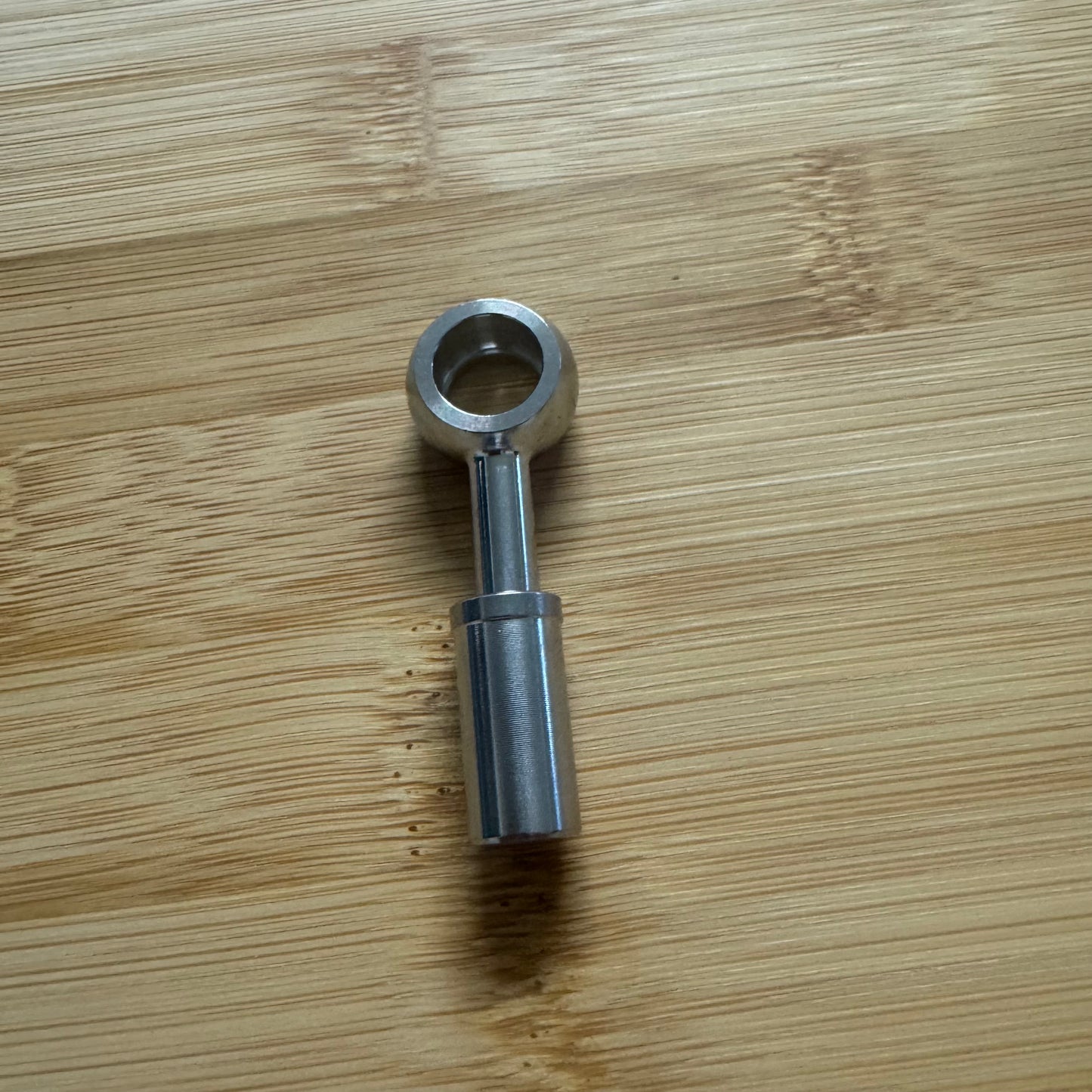 10mm banjo straight an3 crimp