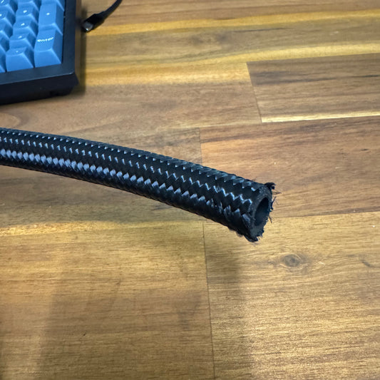 AN6 - Black Nylon Rubber