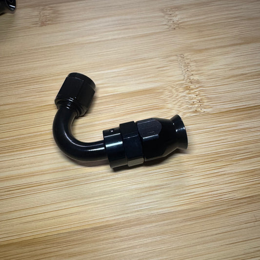 AN6 PTFE HOSE END-120°