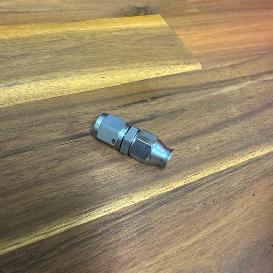 AN4 Stainless hose end straight