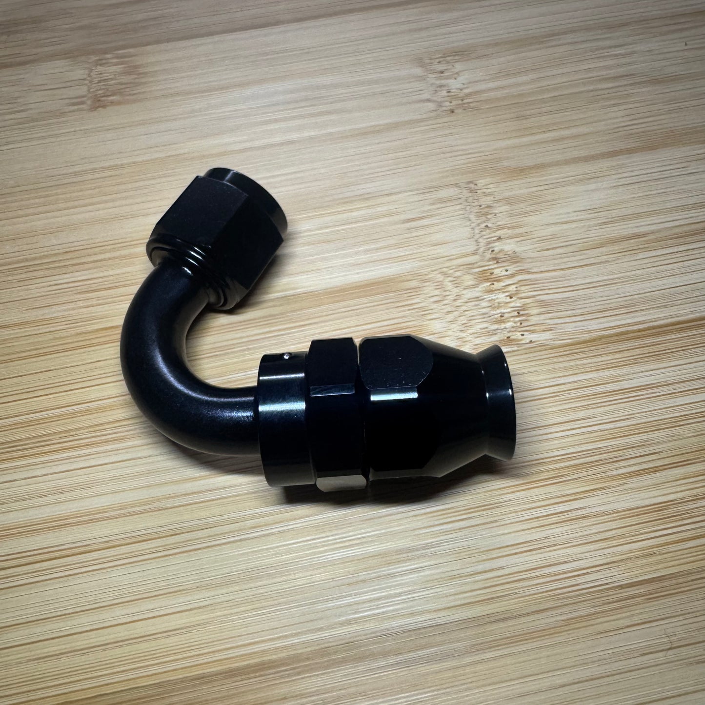 AN8 PTFE HOSE END-120°