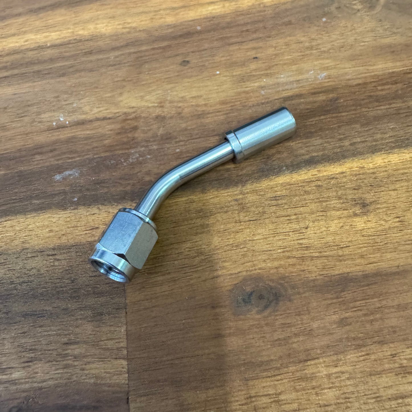 AN3 45-degree Crimp fitting
