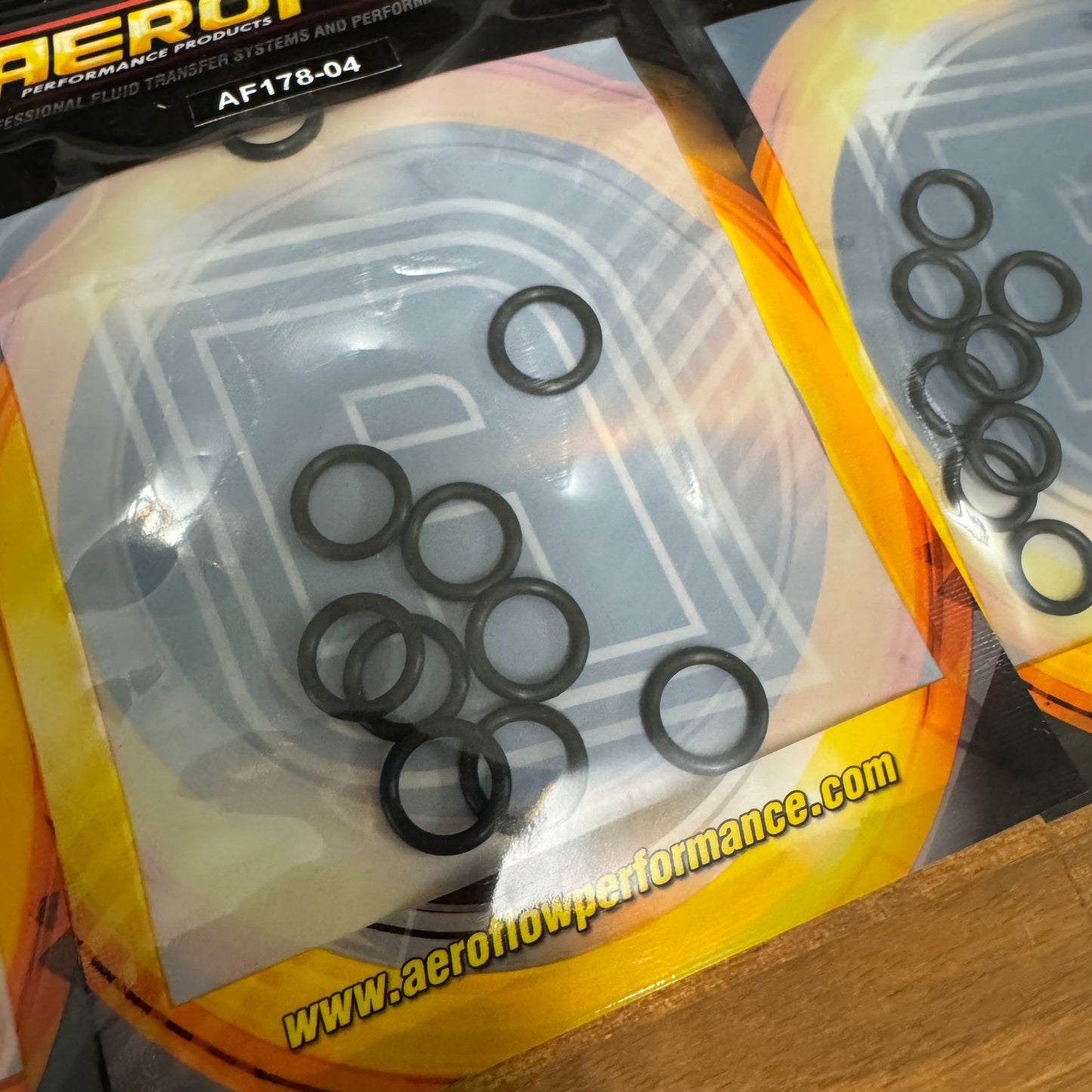 VITON RUBBER O-RING -4AN