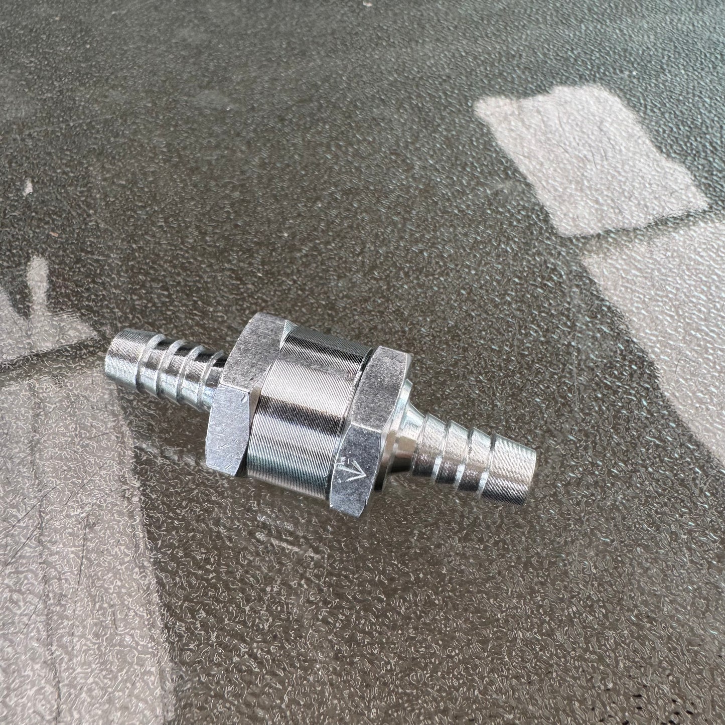 Check valve ID 8mm, Alu