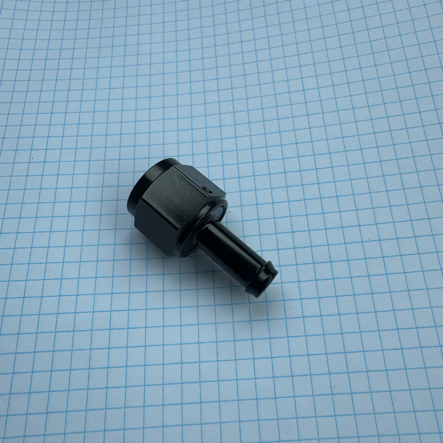 An8 3/8 hose barb straight