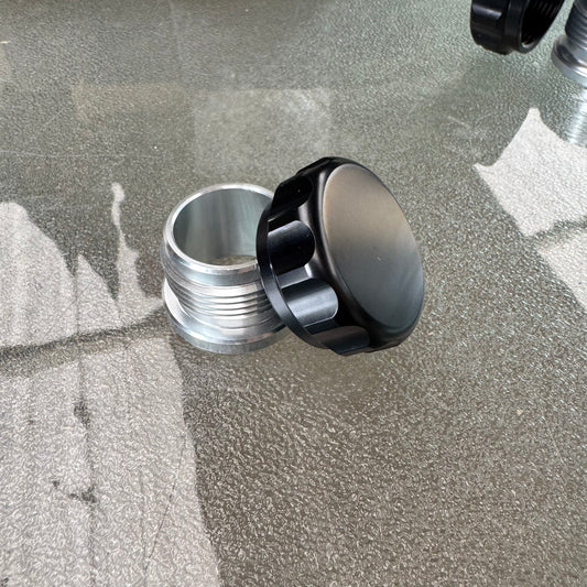 1" fill cap weld on aluminum