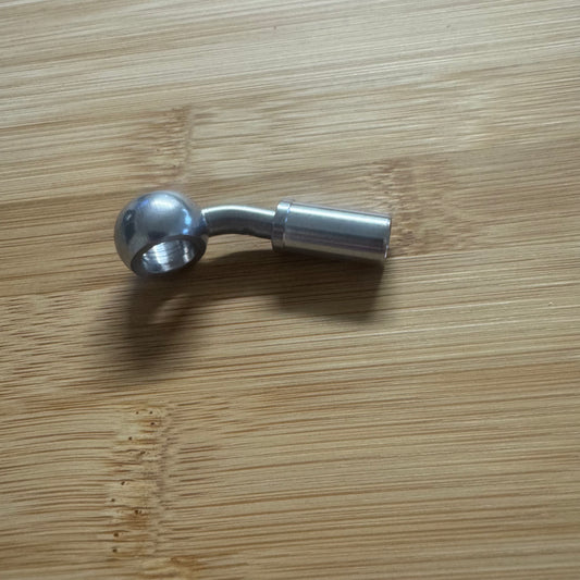 10mm banjo 28deg an3 crimp