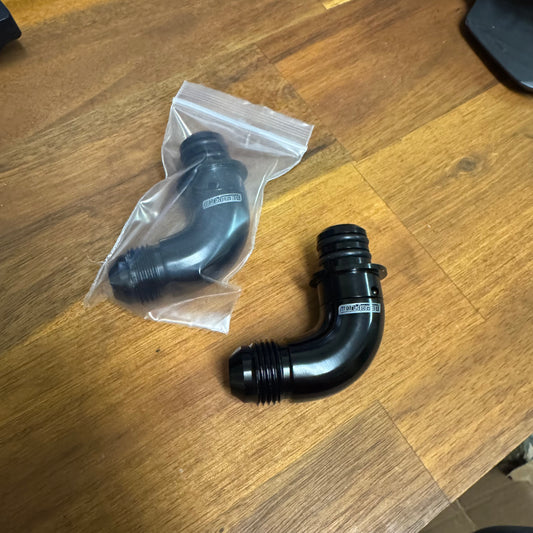 Ford ZF Trans cooler adapters 8an