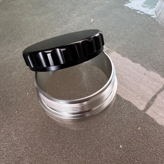 3" fill cap weld on aluminum
