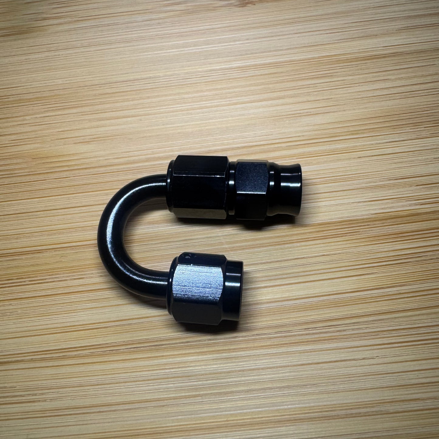 AN3 PTFE HOSE END-180°
